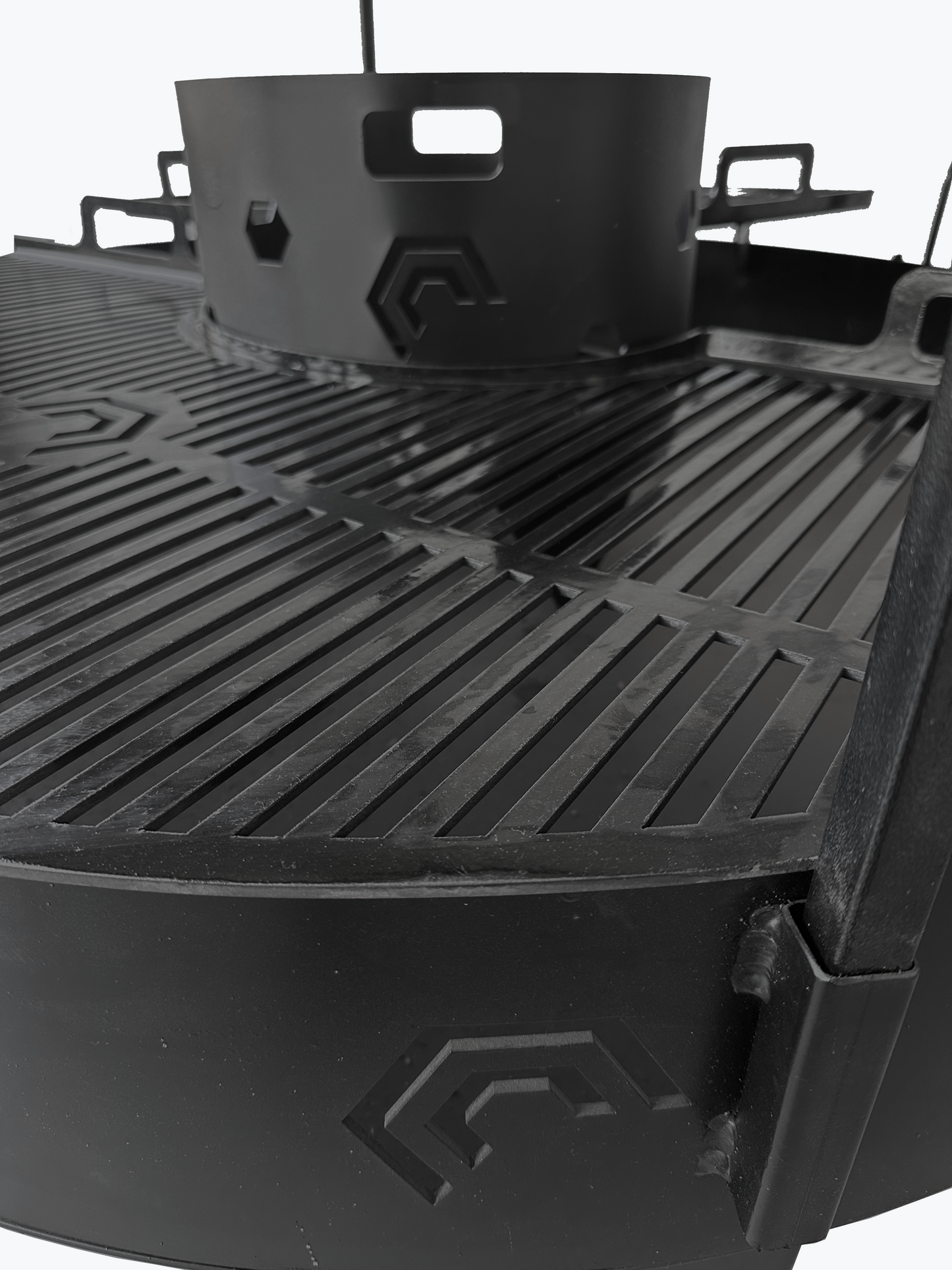 LA RAMONA, parrilla multifuncional con ruedas, 120 cms, accesorios