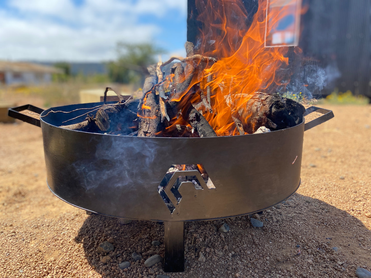 FOGON 65 REDONDO CON PARRILLA