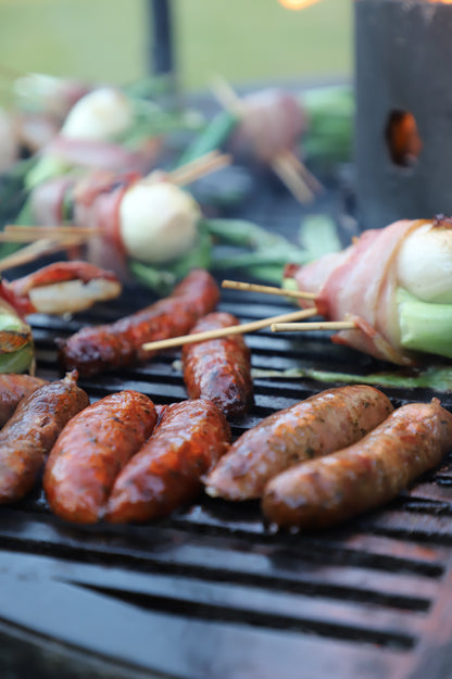 LA RELINDA parrilla multifuncional de 90 cms, con ruedas