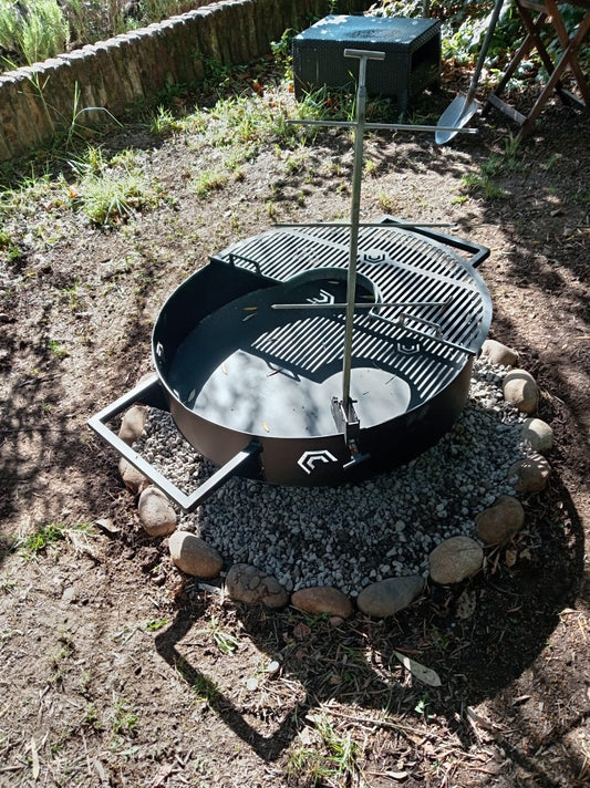 FOGON 90 CM CON MEDIA PARRILLA SIN ENLOZAR